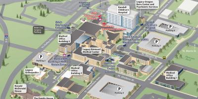 विरासत एमानुएल अस्पताल का नक्शा